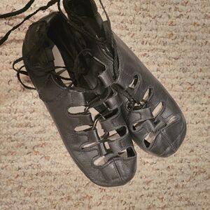 Rutherford Black Leather Women's Irish Dance Soft Shoes